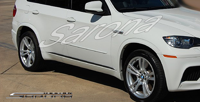 Custom BMW X5  SUV/SAV/Crossover Side Skirts (2009 - 2013) - $690.00 (Part #BM-020-SS)